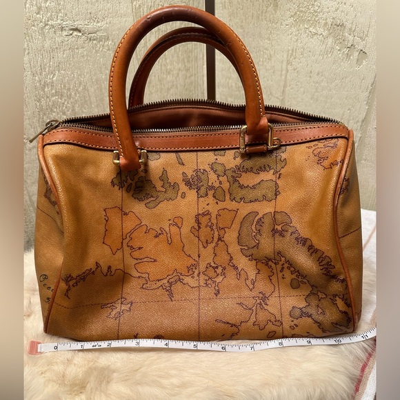 Alviero Martini Leather Travel Bag - Picture 6 of 11